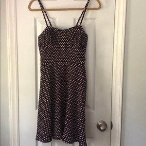 No Wrinkle Spaghetti Strap Sweetheart Neck Dress M